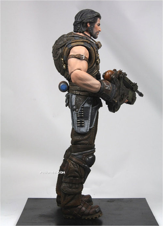 Illustration for article titled Bulletstorm's Action Figure Gets The Boots Right